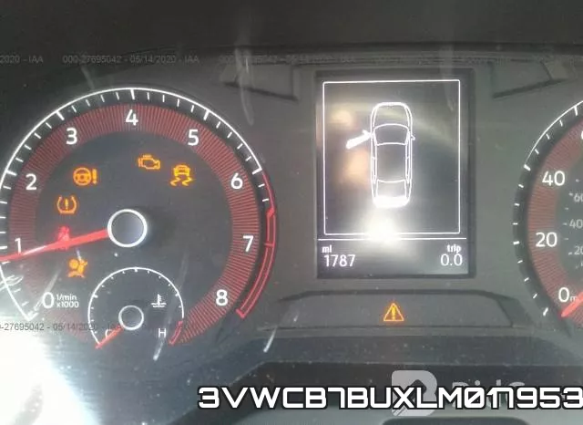 3VWCB7BUXLM017953 фото 8