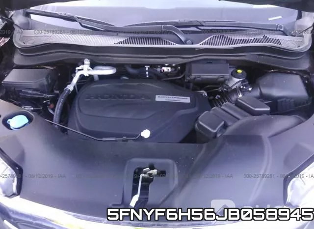 5FNYF6H56JB058945 фото 2
