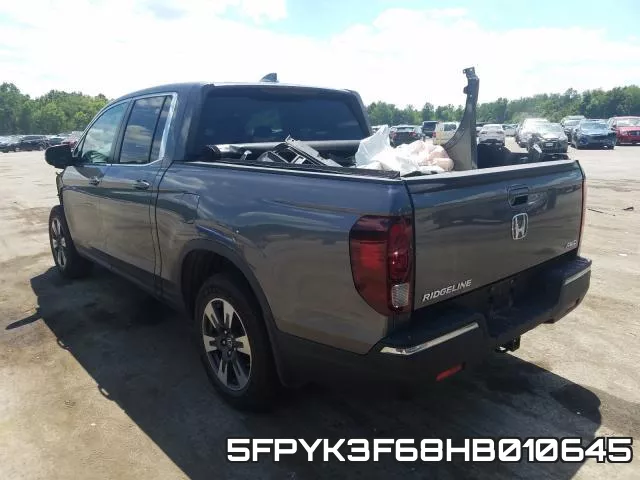 5FPYK3F68HB010645 фото 4