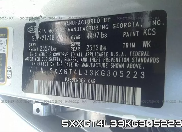 5XXGT4L33KG305223 фото 10