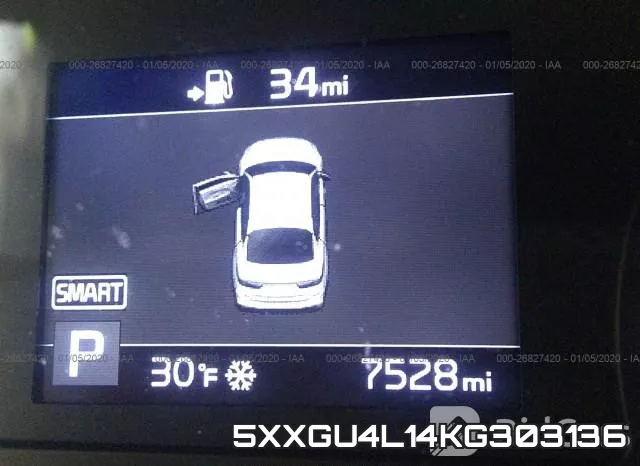 5XXGU4L14KG303136 фото 8