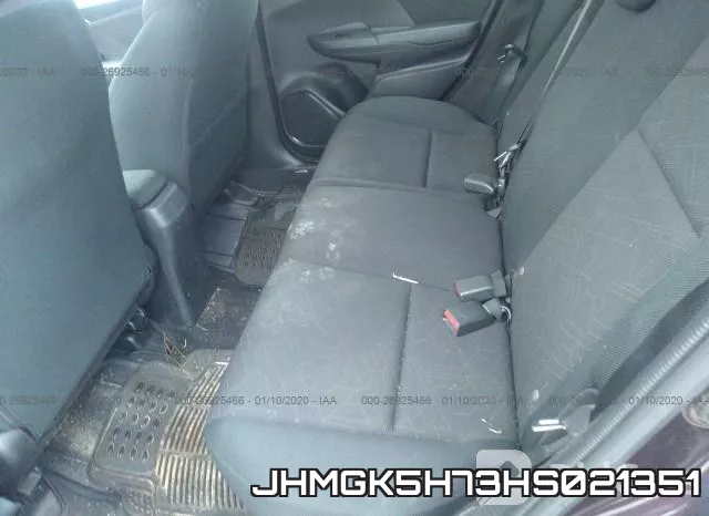 JHMGK5H73HS021351 фото 9
