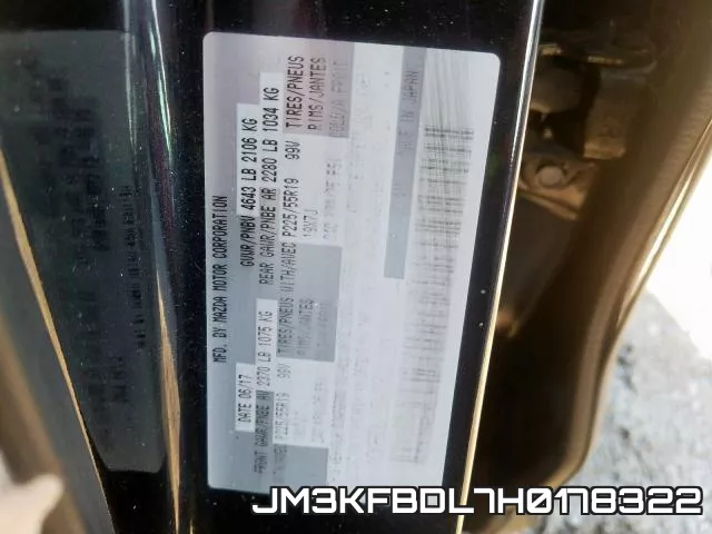 JM3KFBDL7H0178322 фото 2