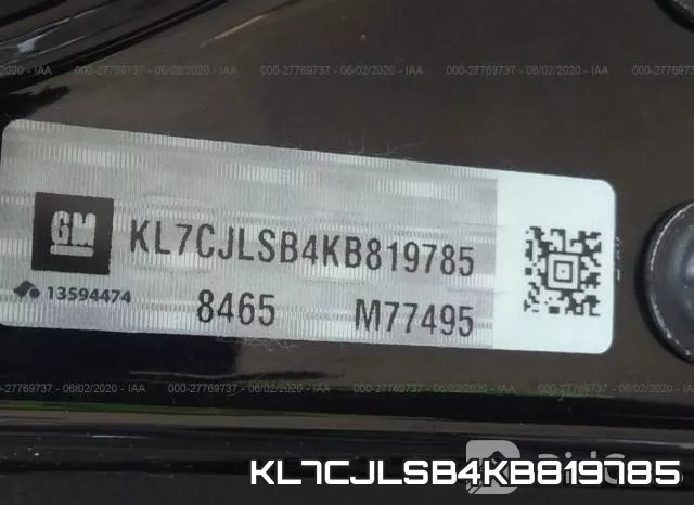 KL7CJLSB4KB819785 фото 10