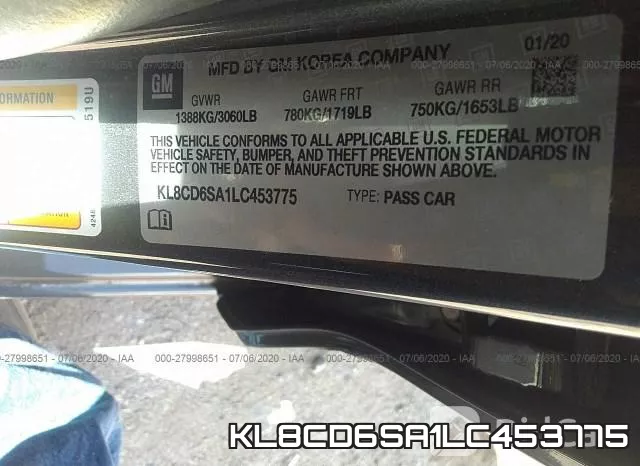 KL8CD6SA1LC453775 фото 10