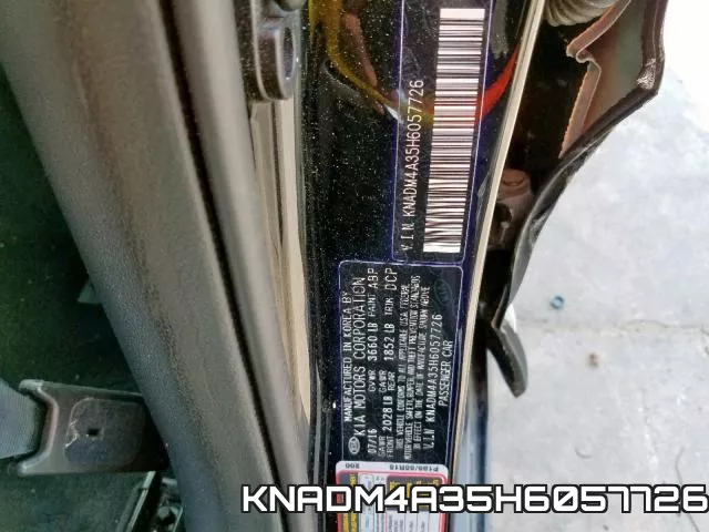 KNADM4A35H6057726 фото 2