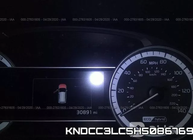 KNDCC3LC5H5086769 фото 8