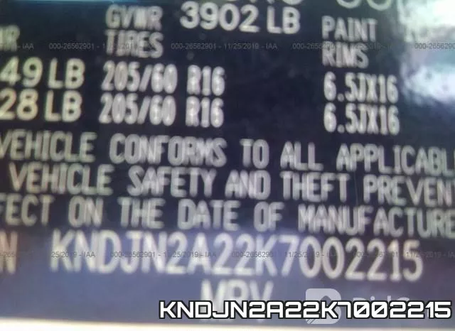 KNDJN2A22K7002215 фото 10