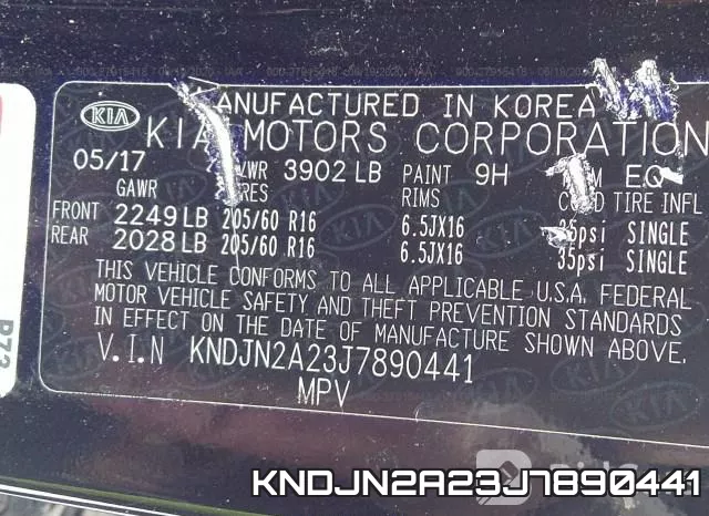 KNDJN2A23J7890441 фото 10