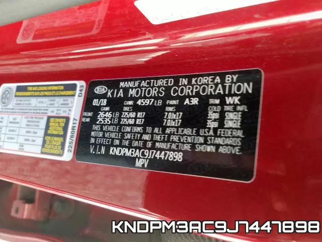 KNDPM3AC9J7447898 фото 2