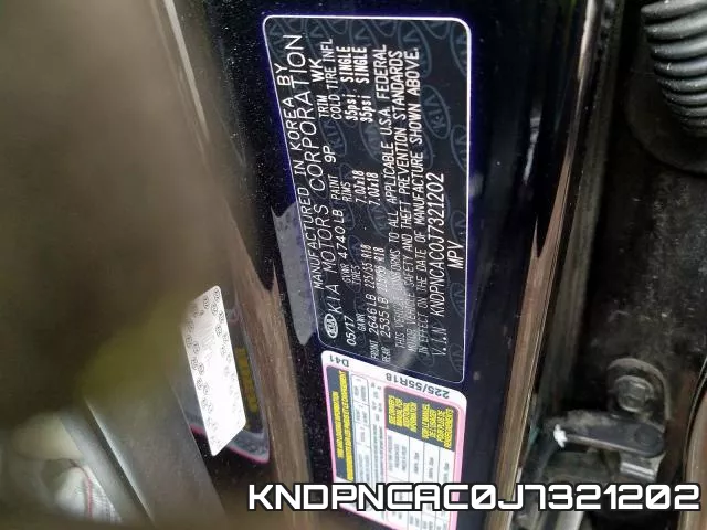 KNDPNCAC0J7321202 фото 2