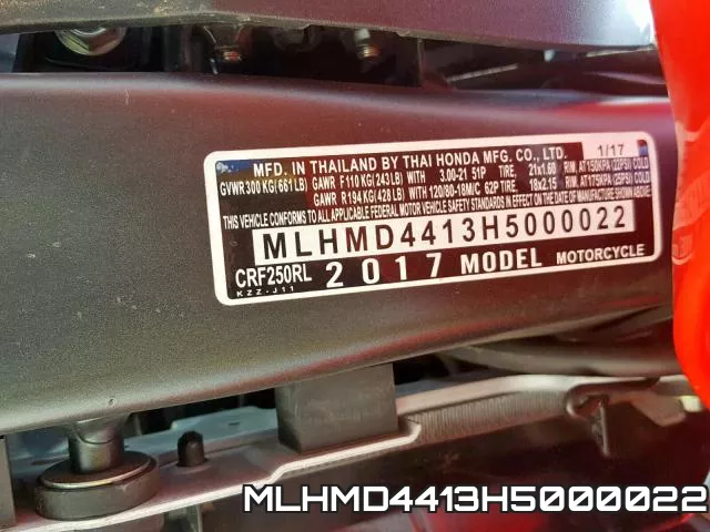 MLHMD4413H5000022 фото 2