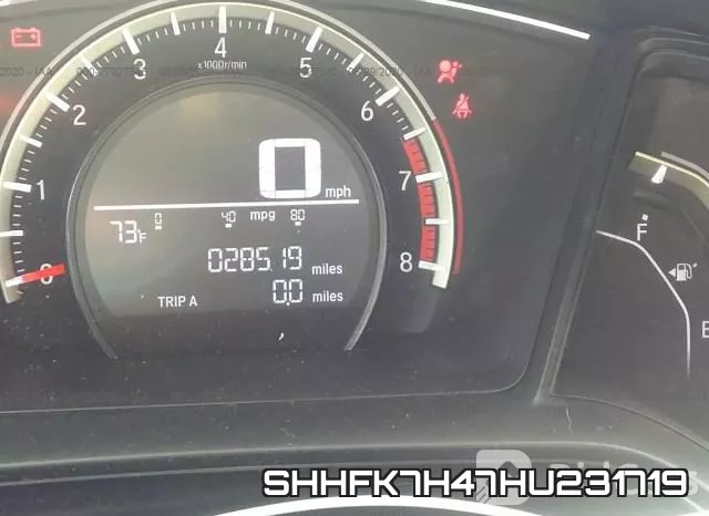 SHHFK7H47HU231719 фото 8