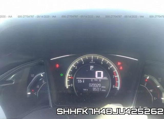 SHHFK7H48JU425262 фото 8