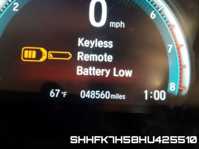 SHHFK7H58HU425510 фото 9