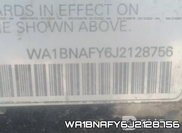 WA1BNAFY6J2128756 фото 10