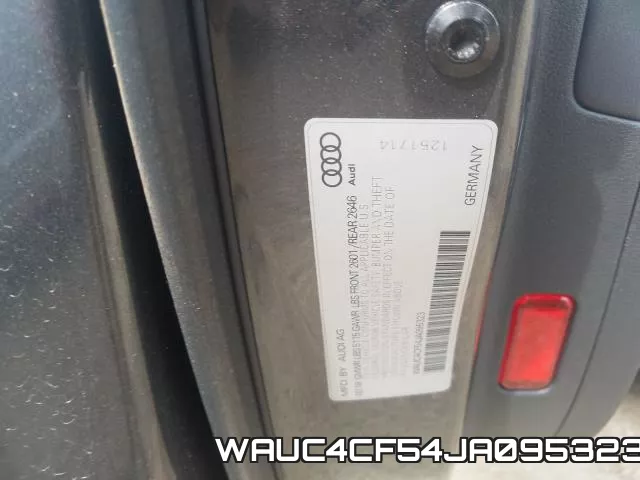 WAUC4CF54JA095323 фото 2
