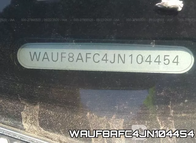 WAUF8AFC4JN104454 фото 10