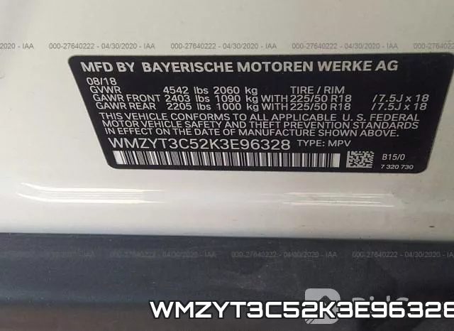 WMZYT3C52K3E96328 фото 10