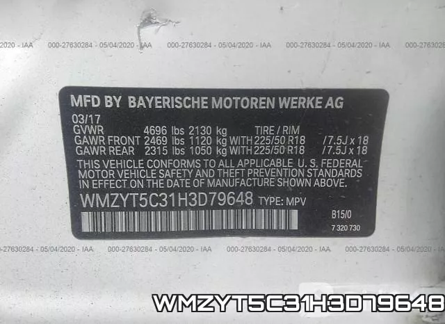 WMZYT5C31H3D79648 фото 10