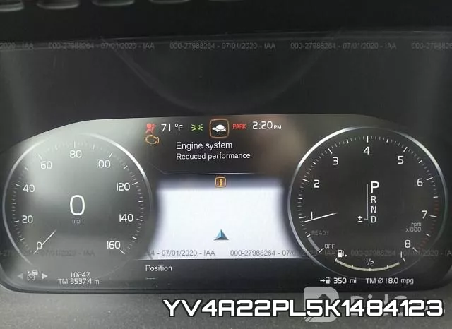 YV4A22PL5K1484123 фото 8
