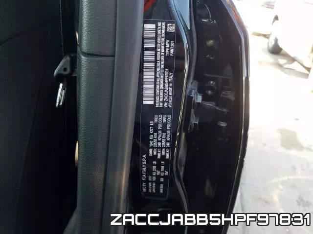 ZACCJABB5HPF97831 фото 2