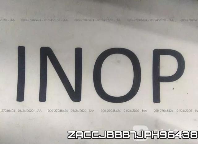 ZACCJBBB7JPH96438 фото 8