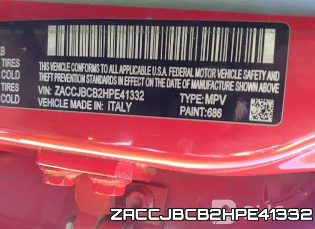 ZACCJBCB2HPE41332 фото 10