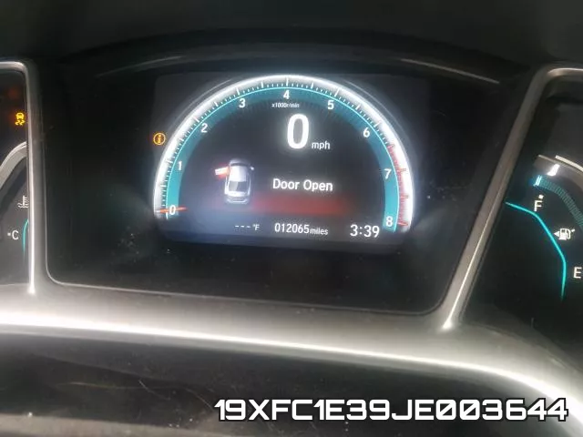 19XFC1E39JE003644 фото 9