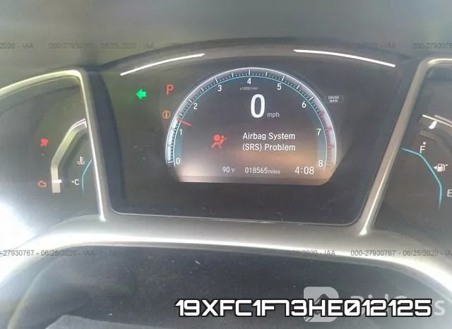 19XFC1F73HE012125 фото 8