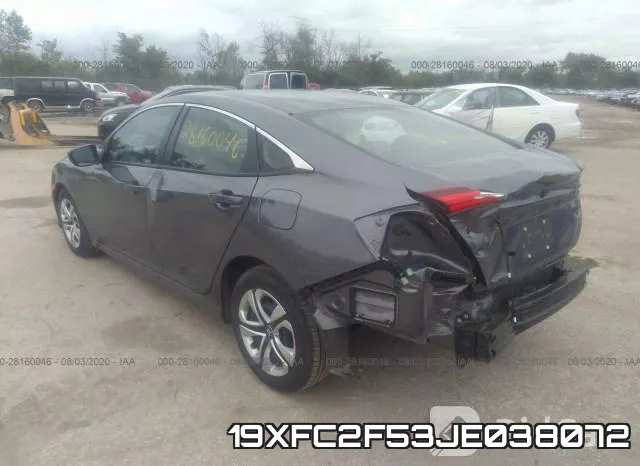 19XFC2F53JE038072 фото 4
