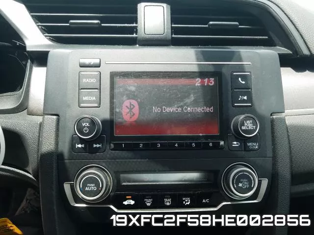 19XFC2F58HE002856 фото 10