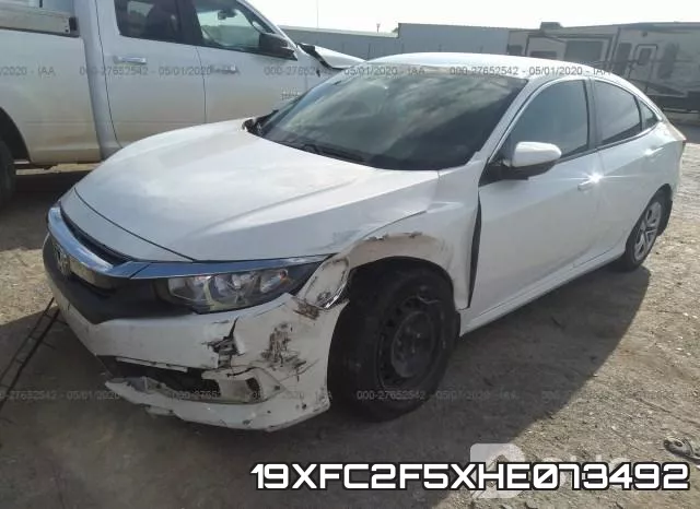 19XFC2F5XHE073492 фото 3