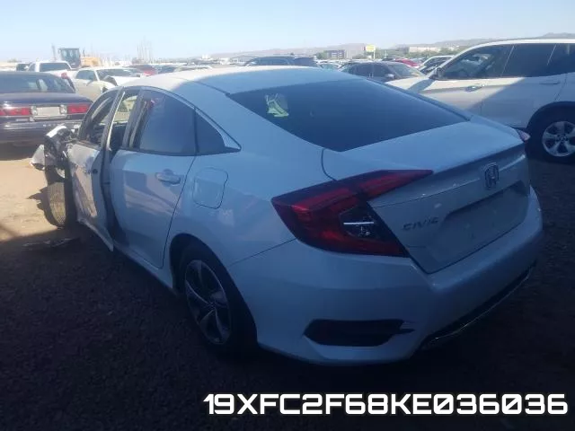 19XFC2F68KE036036 фото 4