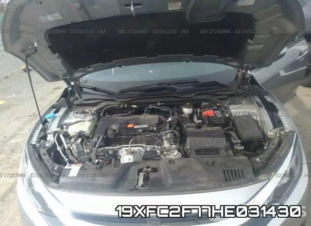 19XFC2F77HE031430 фото 2