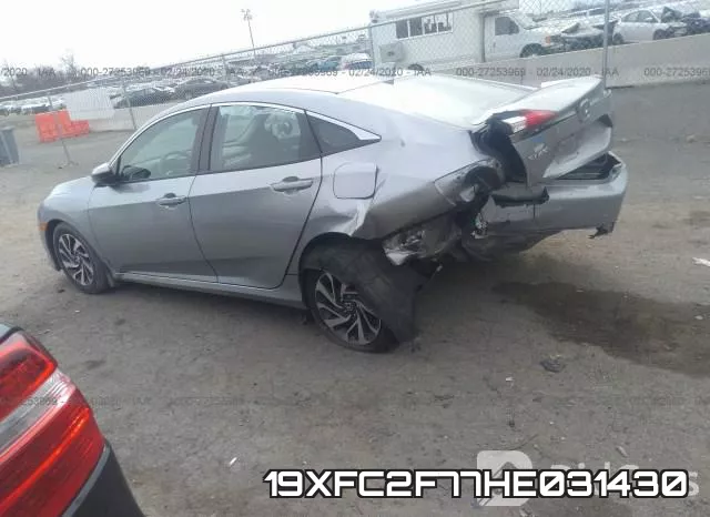 19XFC2F77HE031430 фото 4