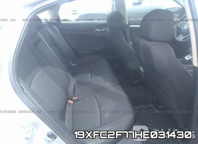 19XFC2F77HE031430 фото 9