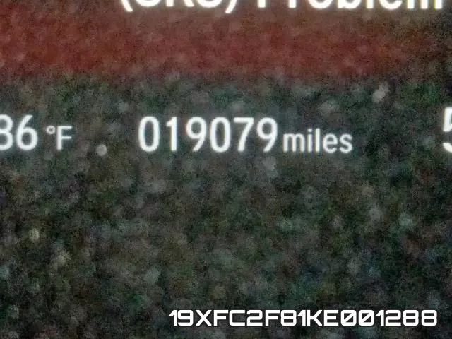 19XFC2F81KE001288 фото 9