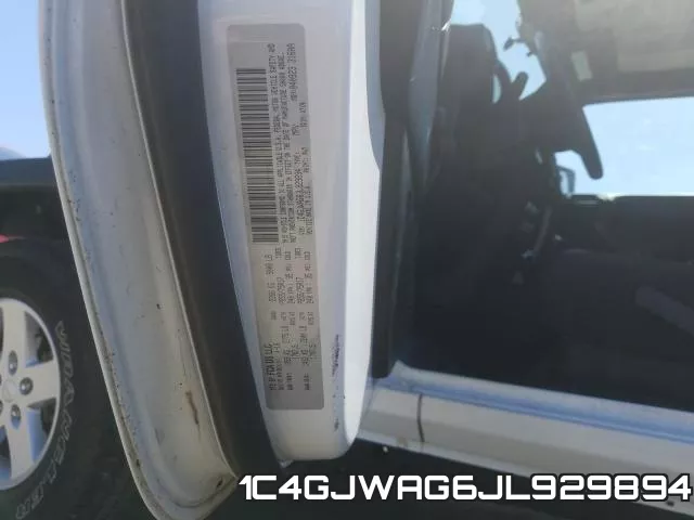 1C4GJWAG6JL929894 фото 2