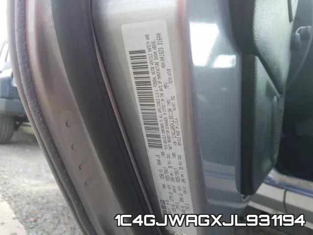 1C4GJWAGXJL931194 фото 2