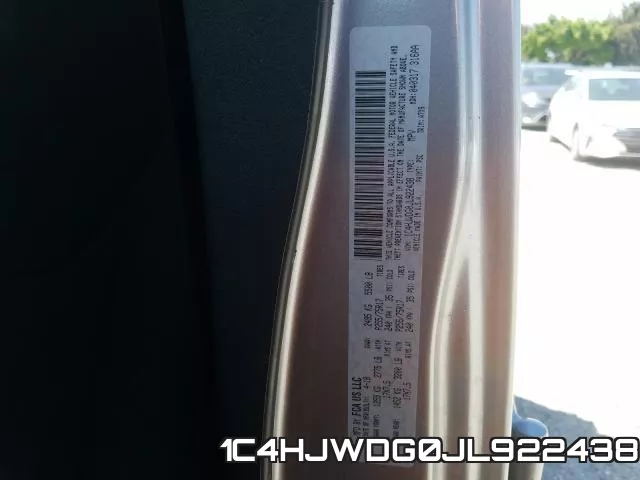1C4HJWDG0JL922438 фото 2
