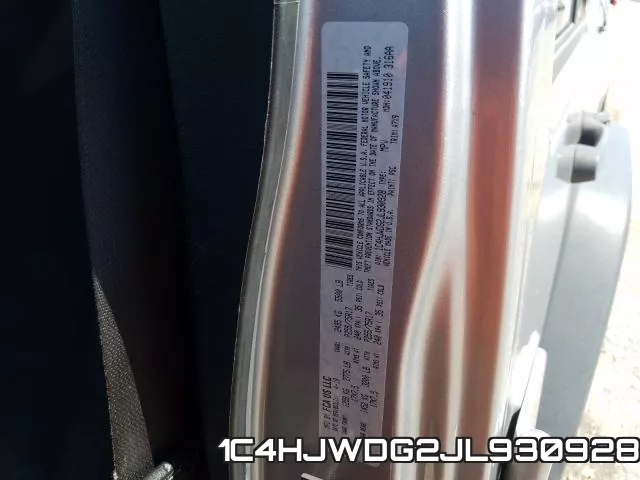 1C4HJWDG2JL930928 фото 2