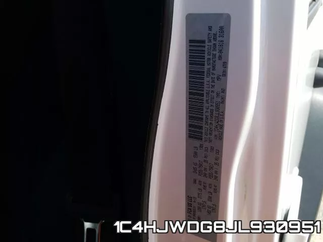 1C4HJWDG8JL930951 фото 2