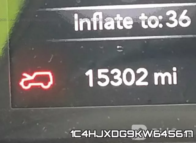1C4HJXDG9KW645617 фото 8