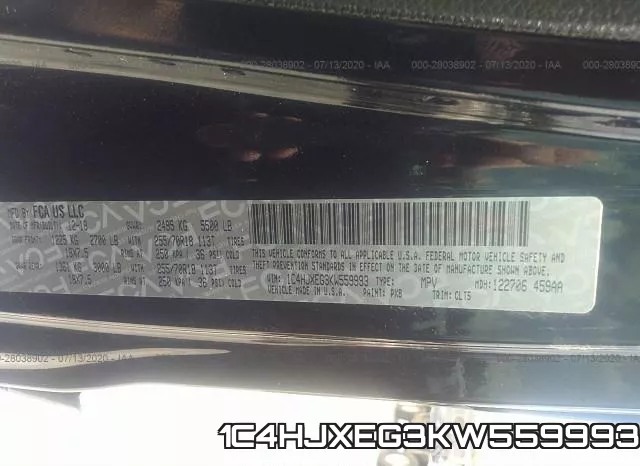 1C4HJXEG3KW559993 фото 10