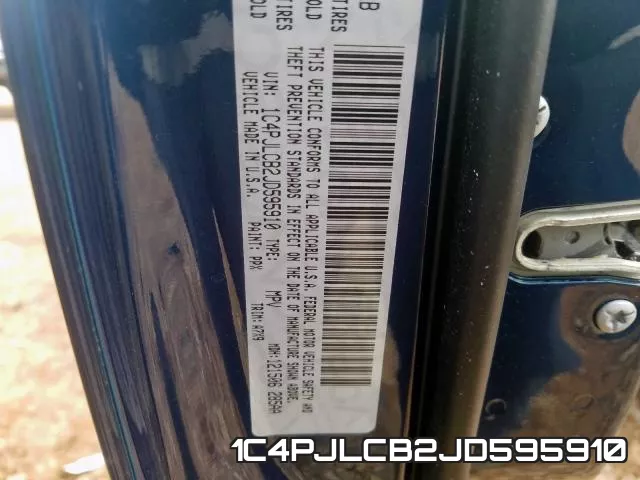 1C4PJLCB2JD595910 фото 2