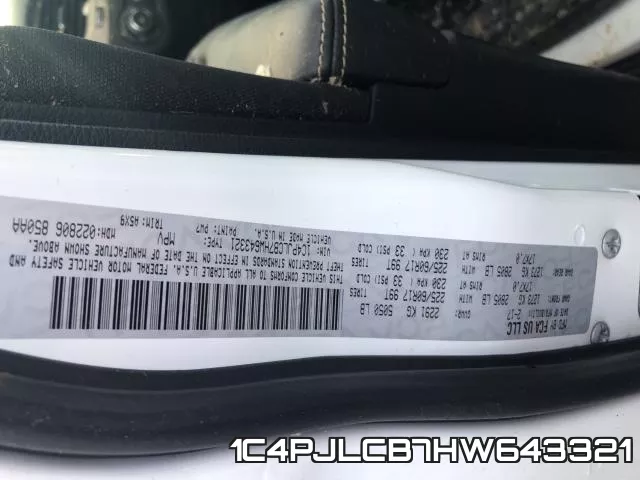 1C4PJLCB7HW643321 фото 2
