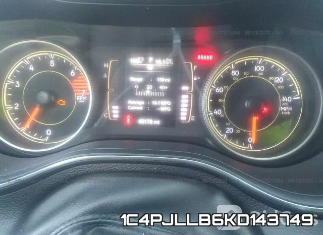 1C4PJLLB6KD143749 фото 8