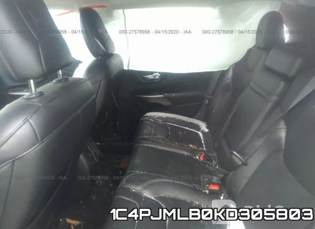 1C4PJMLB0KD305803 фото 9