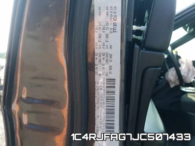 1C4RJFAG7JC507433 фото 2